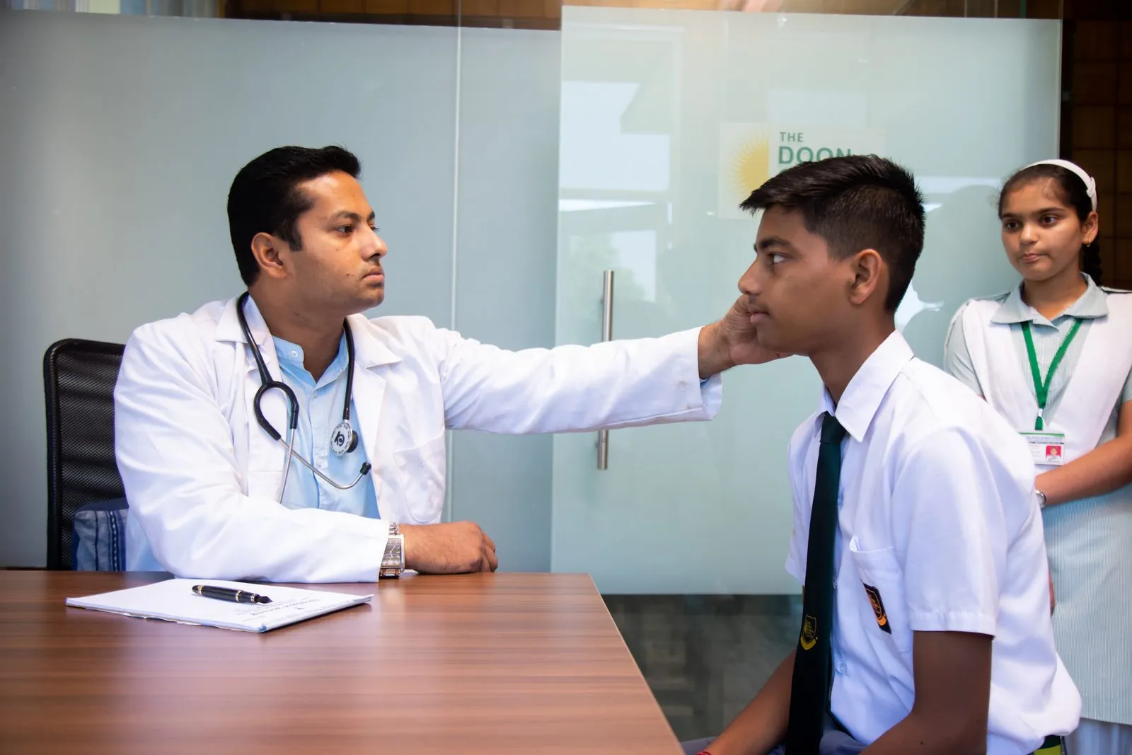 Student health support at Doon Global School